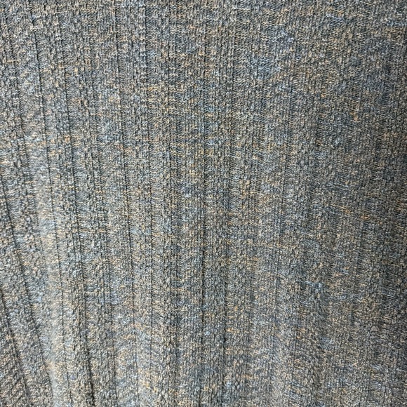 80s Bill Blass Men’s XL Sweater Blue Gray Textured Rib Knit Pullover - Picture 4 of 7